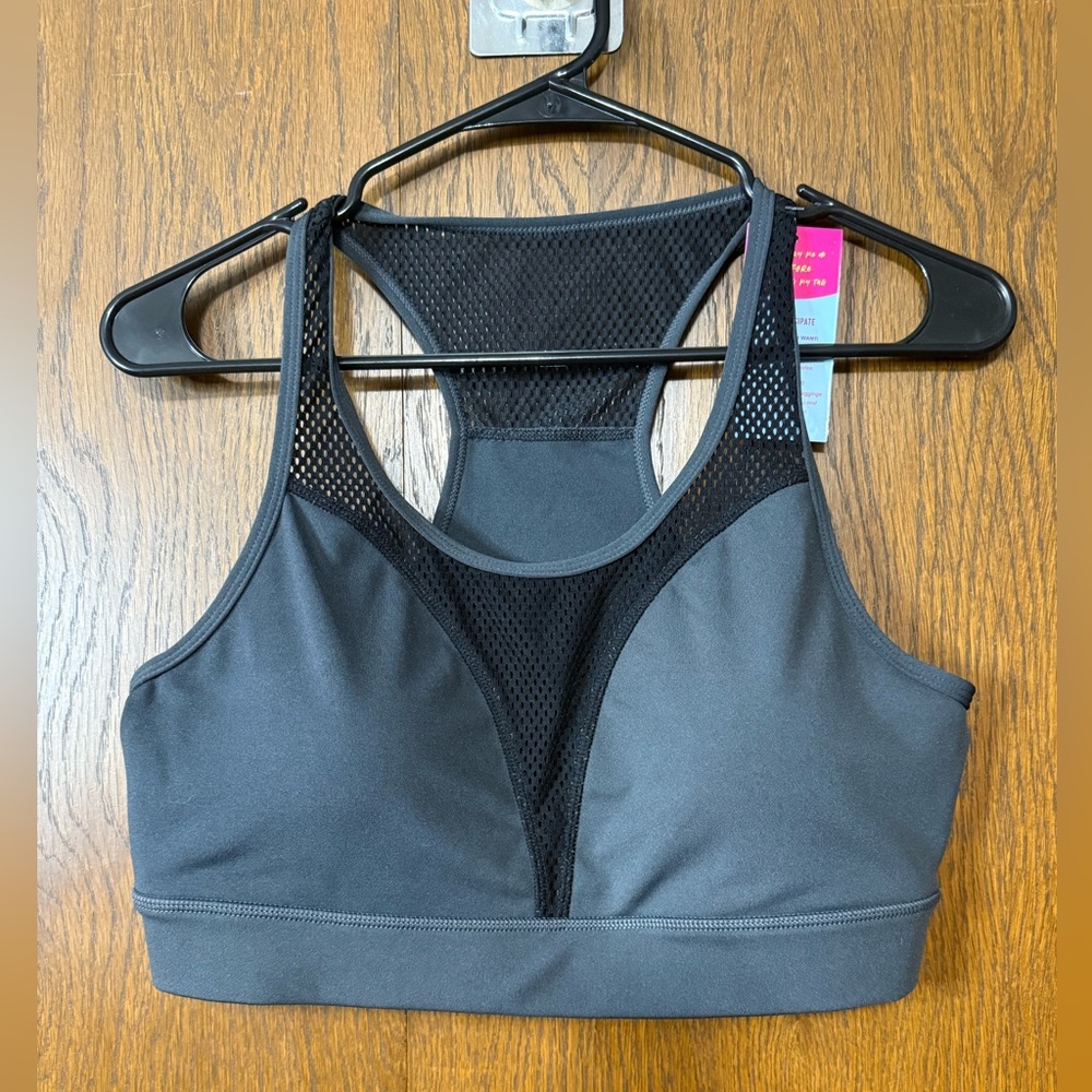 Women's Black Sports Bra NWT
